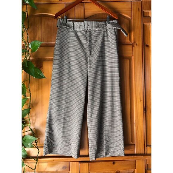 Banana Republic High Rise Wide Leg Crop Pant SZ 12R NWT - Picture 4 of 16